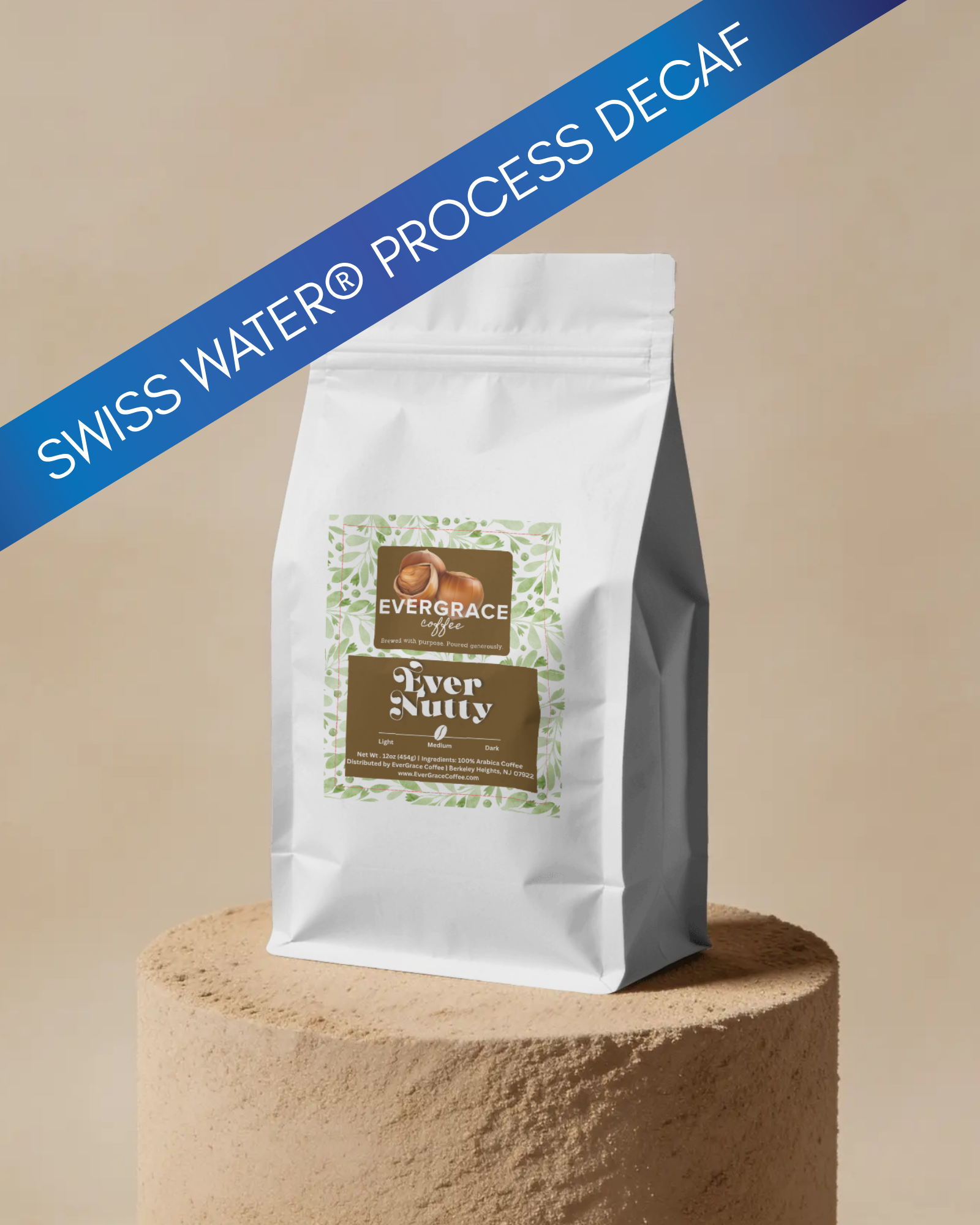 Ever Nutty DECAF, Swiss Water® Process