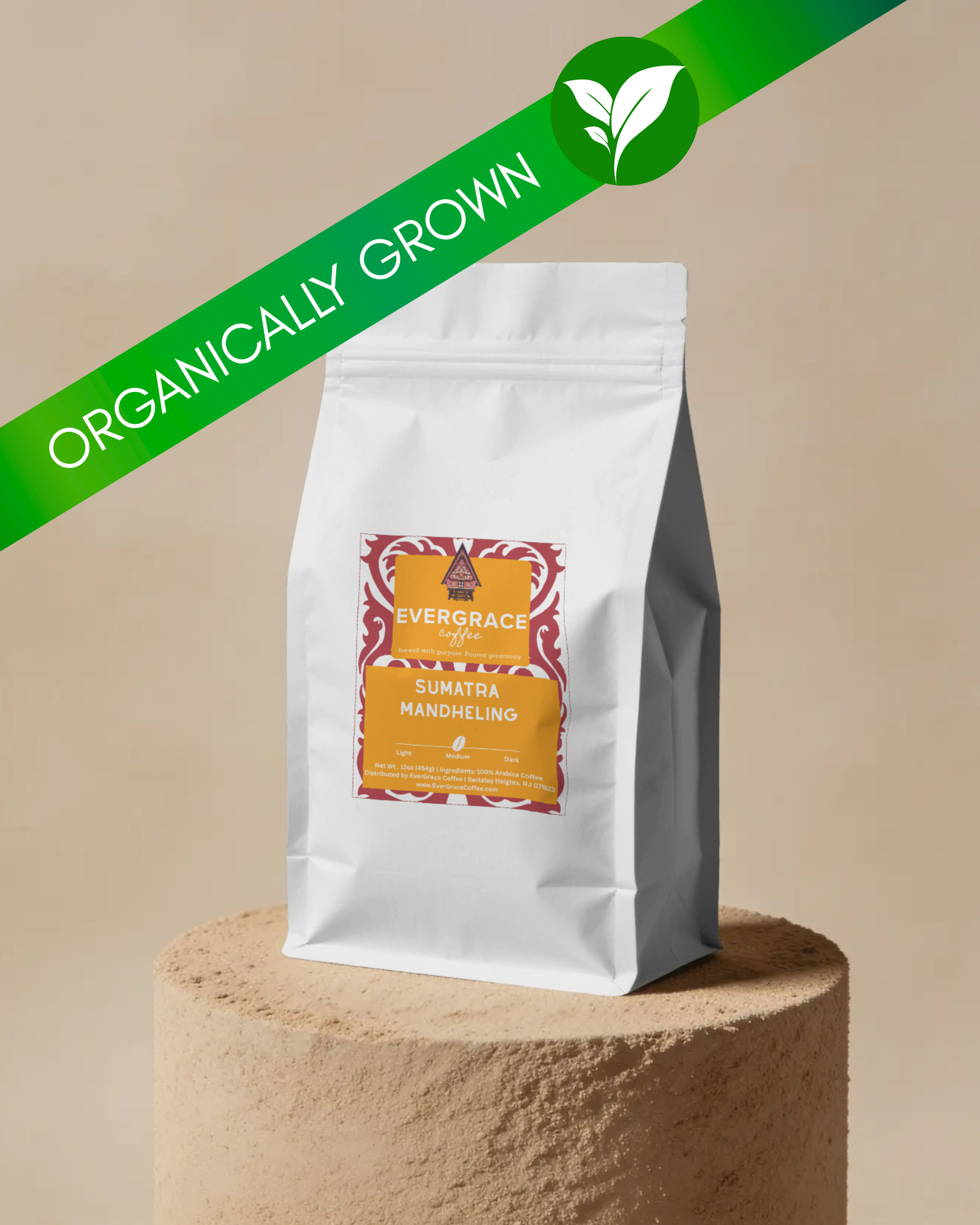 Sumatra Mandheling, Organically Grown