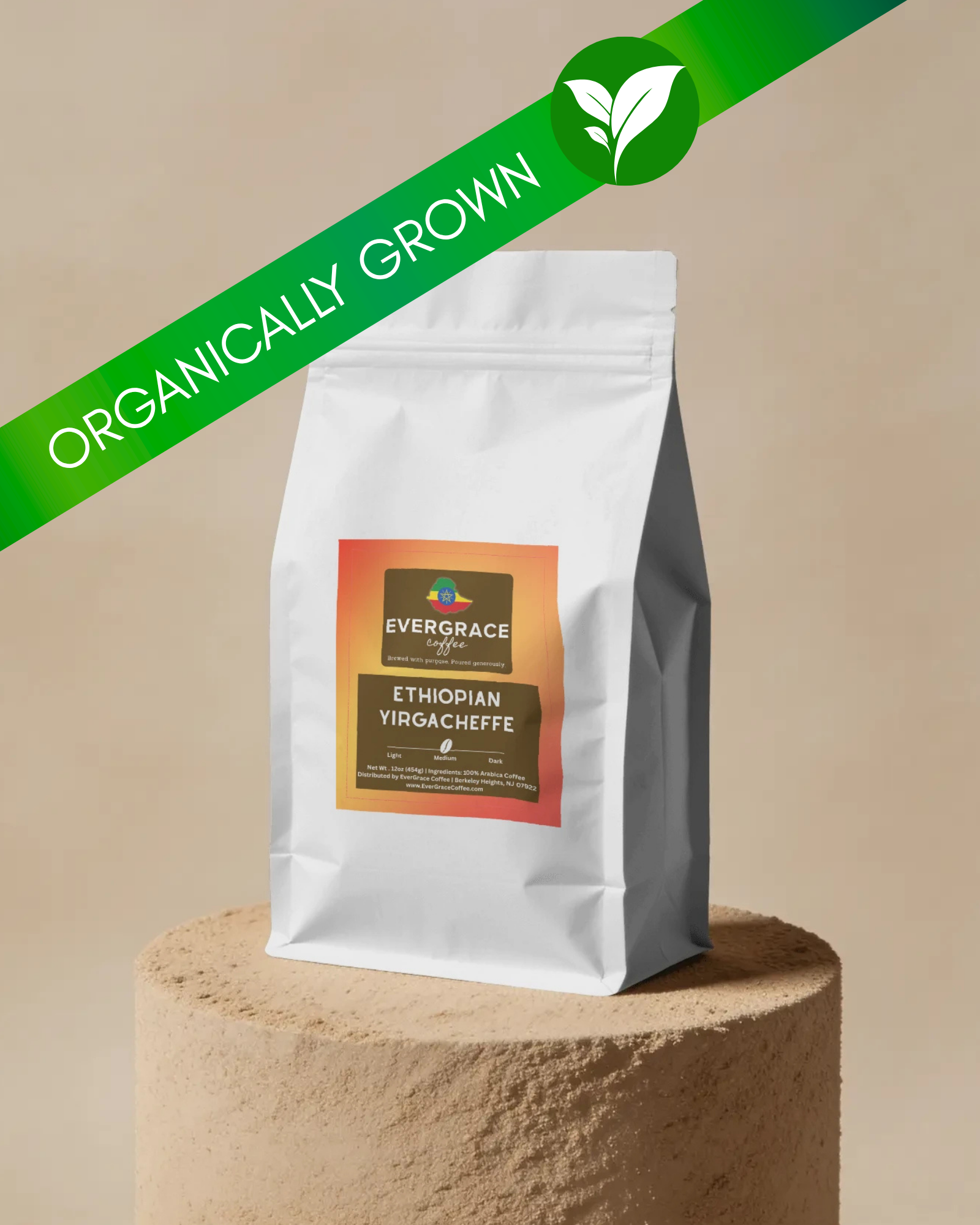 Ethiopian Yirgacheffe, Organically Grown