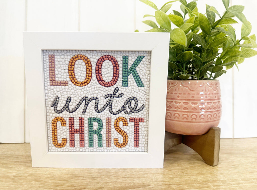 Diamond Art - Look unto Christ