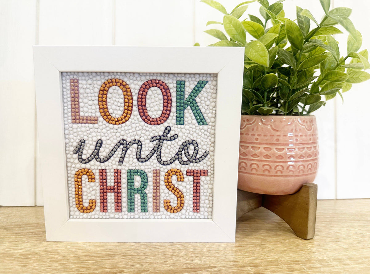 Diamond Art - Look unto Christ