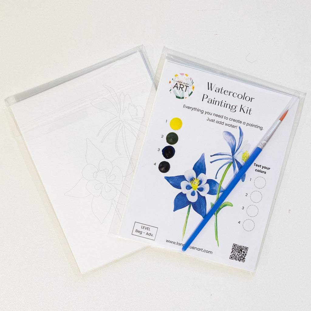 Watercolor Kit - Columbine