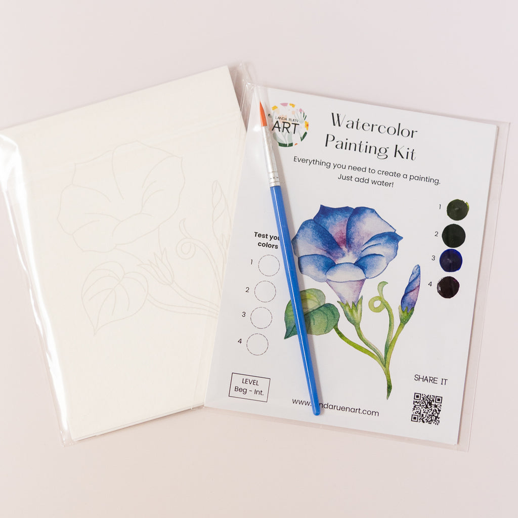 Watercolor Kit - Morning Glory