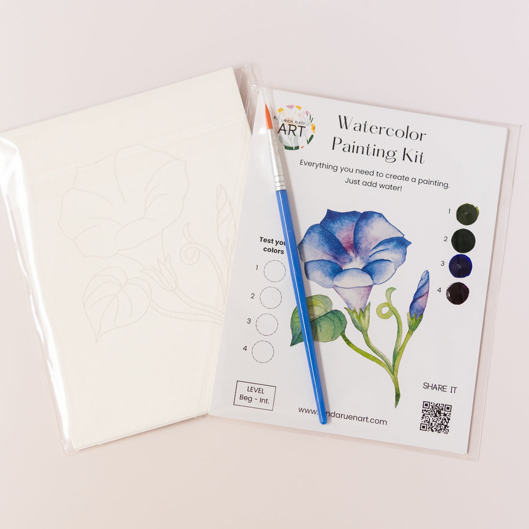 Watercolor Kit - Morning Glory