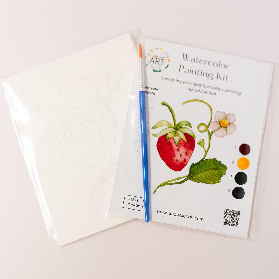 Watercolor Kit - Strawberry