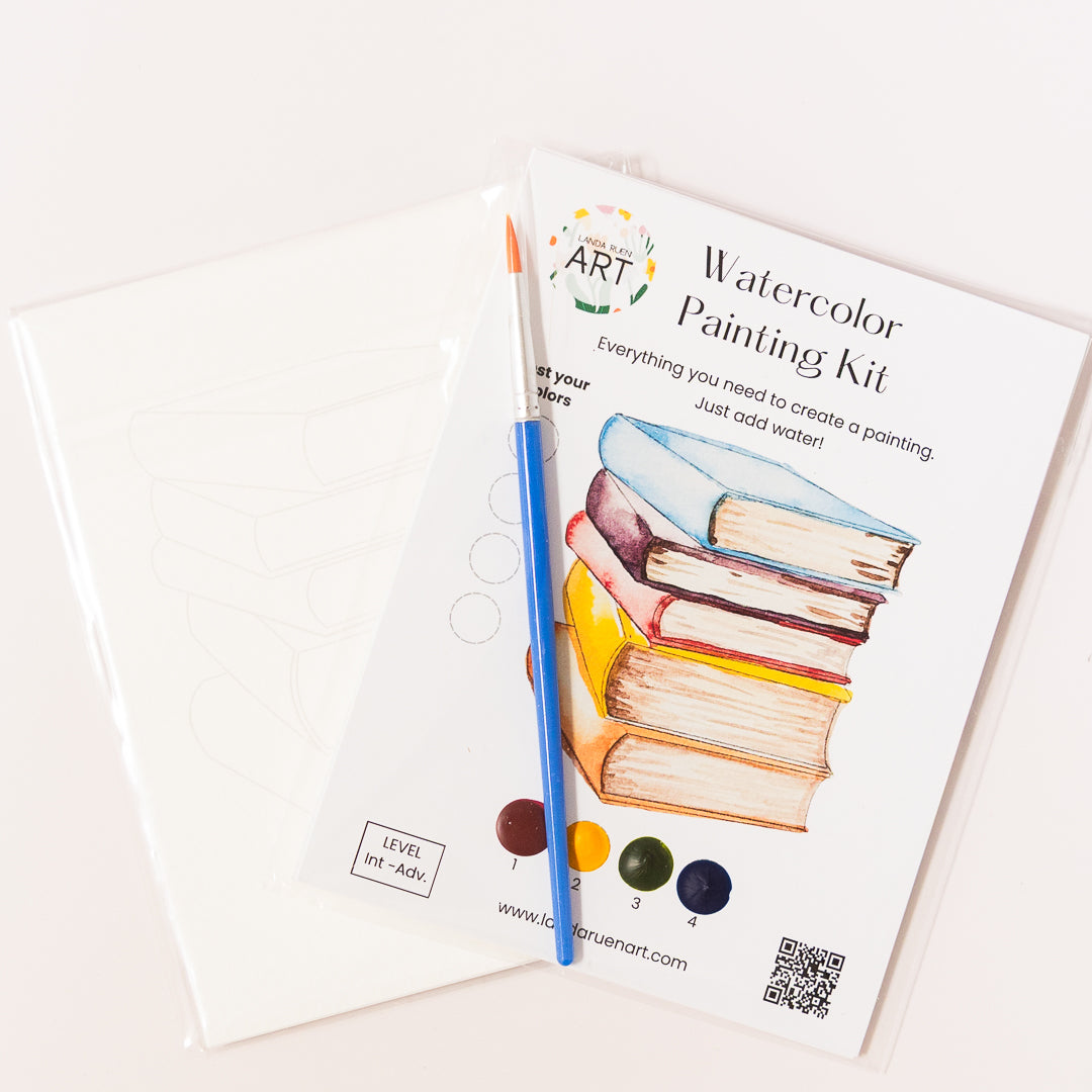 Watercolor Kit - Books