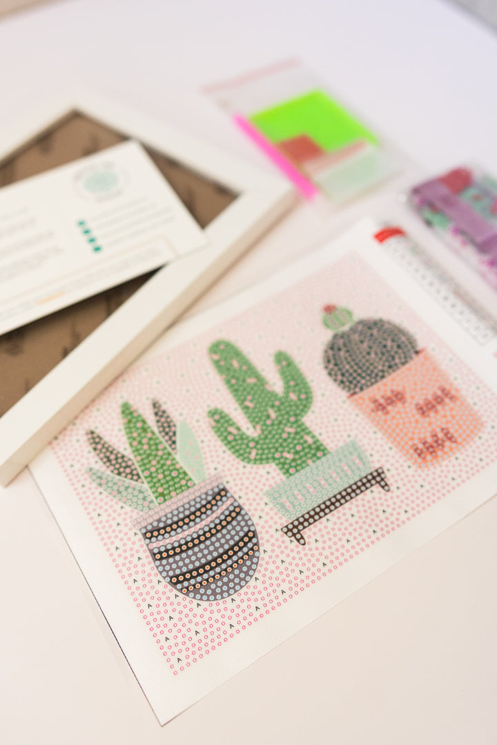 Diamond Art - Cactus