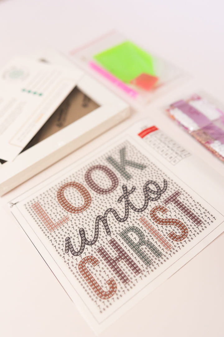 Diamond Art - Look unto Christ