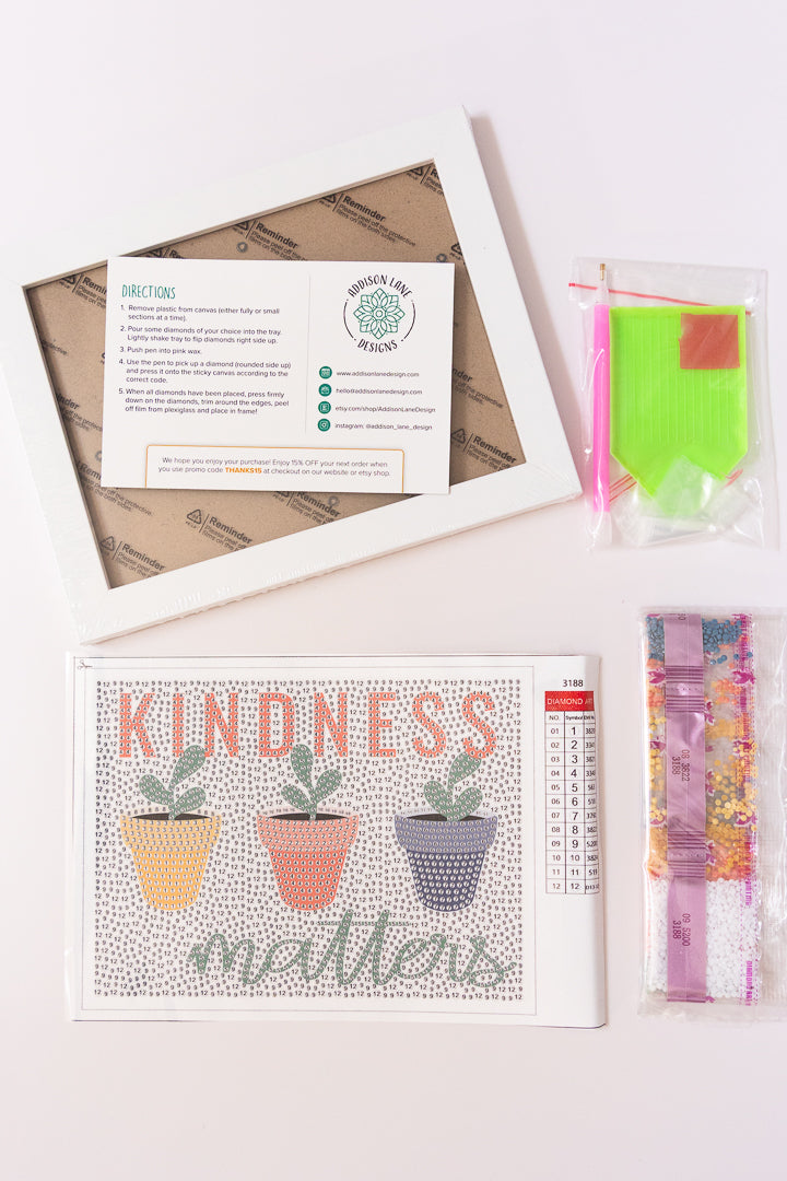 Diamond Art - Kindness Matters